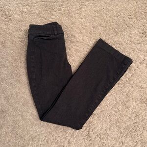 Old pixie flare gray flare stretch Pants size 2